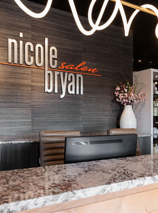 Nicole Bryan Salon Carmel IN Front Desk